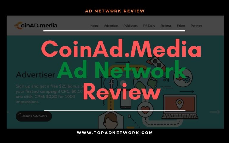 CoinAd.Media -Crypto Advertising Network Review