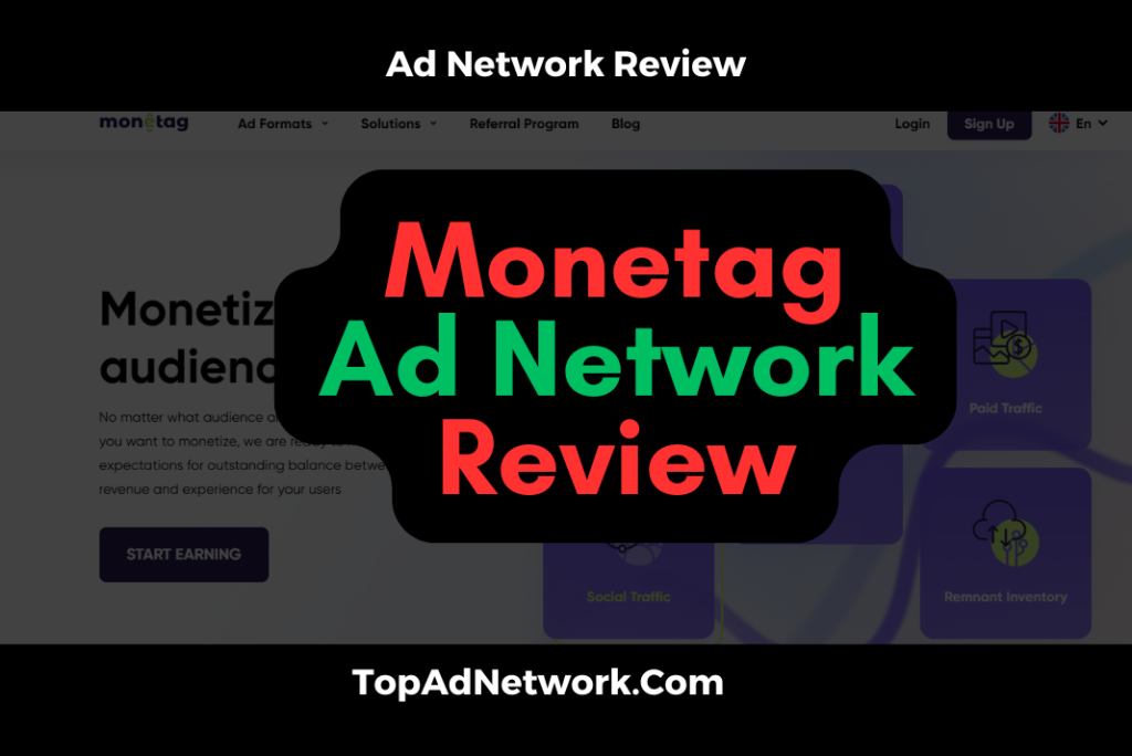 Monetag Ad Network Review – Monetize every audience type