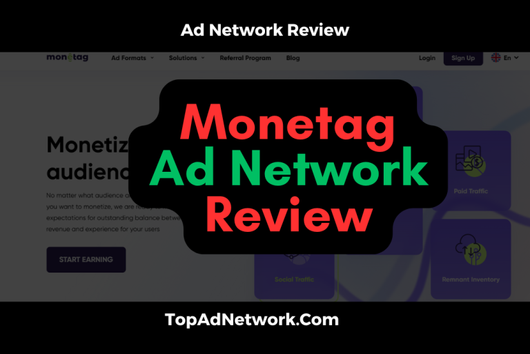 Monetag Ad Network Review – Monetize every audience type