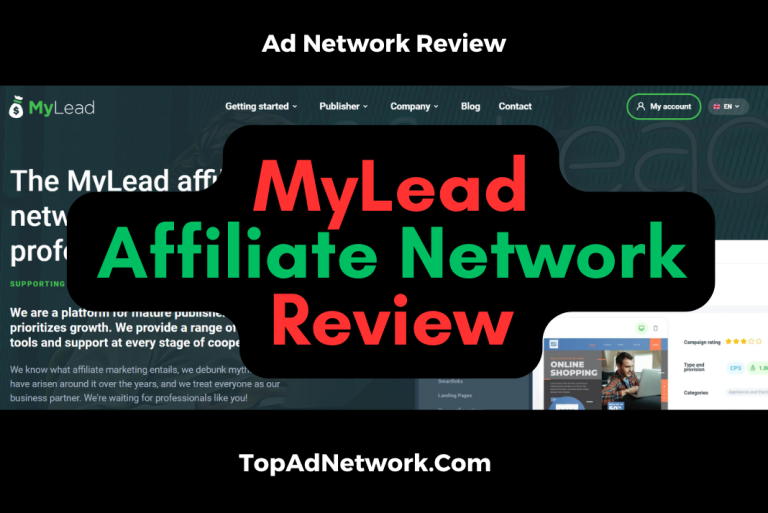 MyLead Affiliate Network Review – Supporting Professionals
